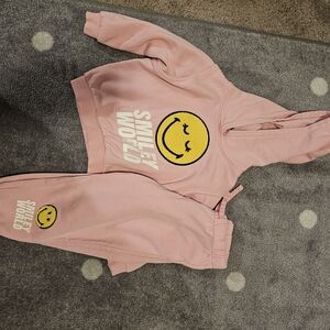 H&M Pink Smiley World Kids Set